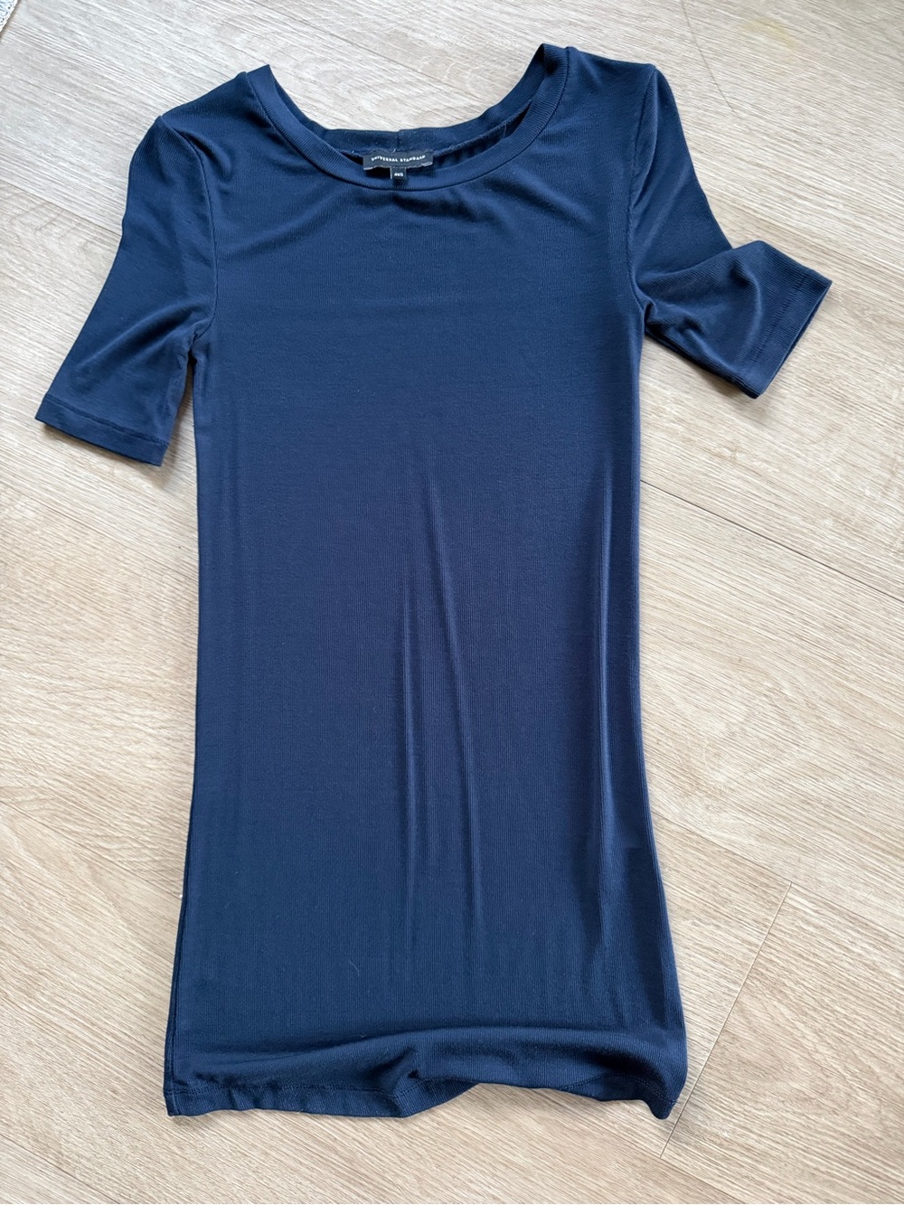 Universal Standard Navy Short-Sleeve Crew Tee